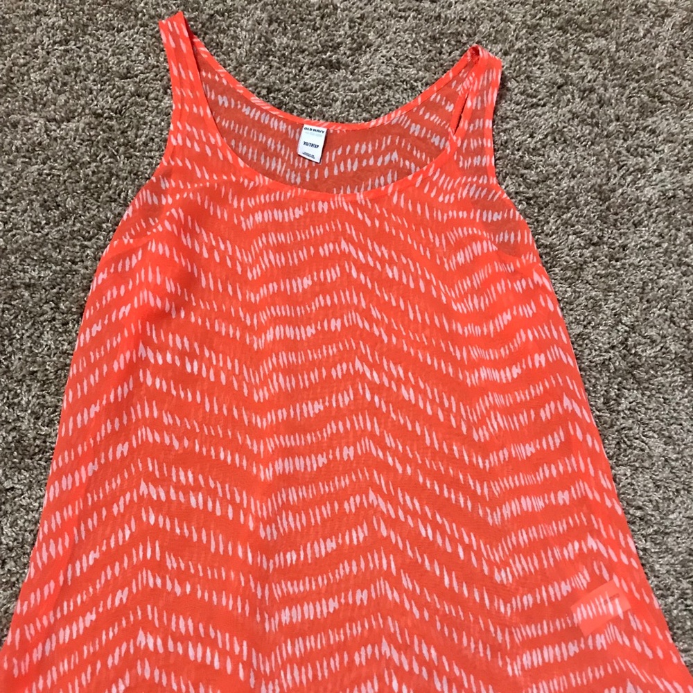 Old Navy sheer tank top- xs